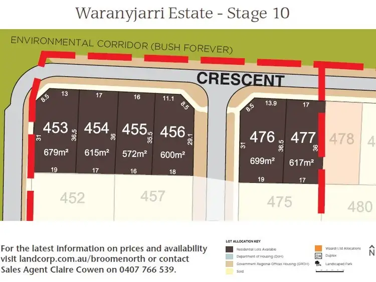 Lot 456 Tomarito Crescent, Bilingurr WA 6725