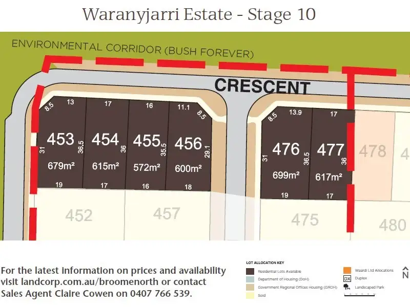 Main view of Homely land listing, Lot 456 Tomarito Crescent, Bilingurr WA 6725