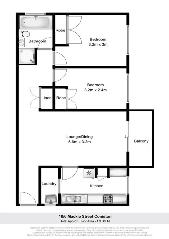 Fifth view of Homely house listing, 10/6 Mackie Street, Coniston NSW 2500