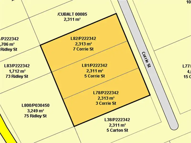 Main view of Homely land listing, 3,5 and7 Corrie Street, Cuballing WA 6311
