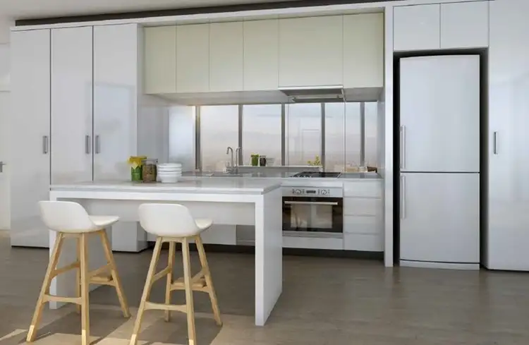 Third view of Homely apartment listing, 402R/33 Rose Lane, Melbourne VIC 3000