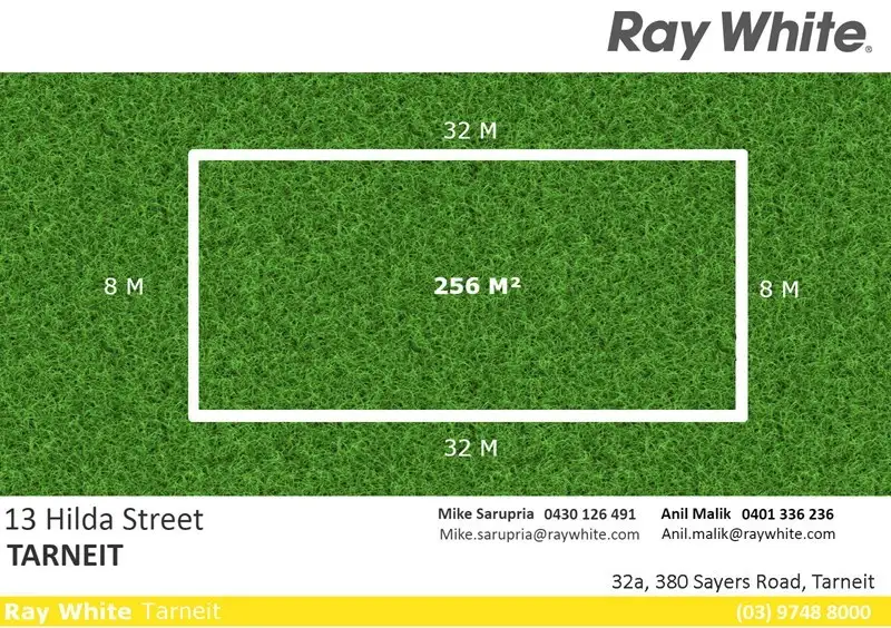 Main view of Homely land listing, 13 Hilda Street, Tarneit VIC 3029