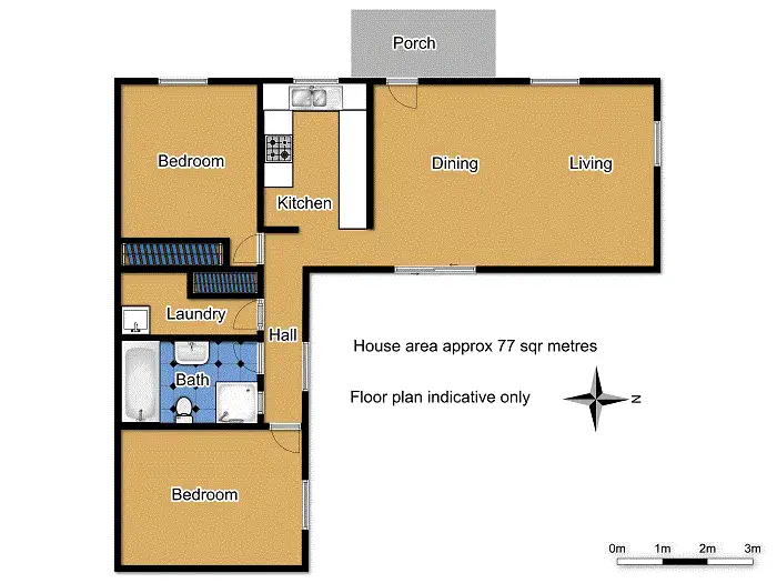 Second view of Homely unit listing, 3/222 Dalton Street, Orange NSW 2800