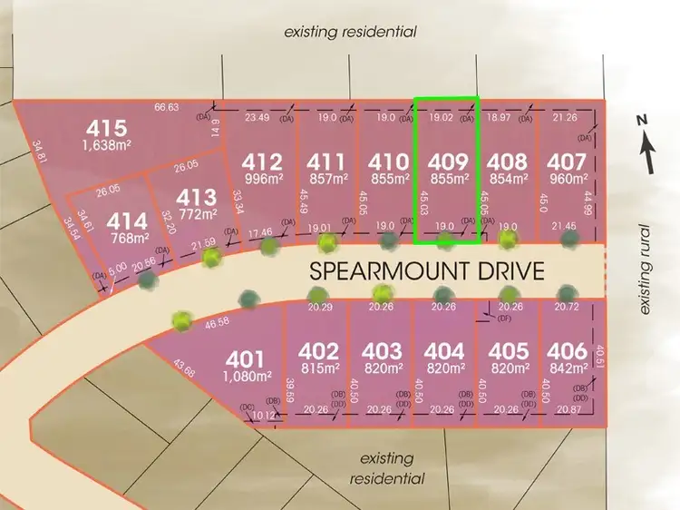 Main view of Homely land listing, Lot 409 Spearmount Drive, Armidale NSW 2350