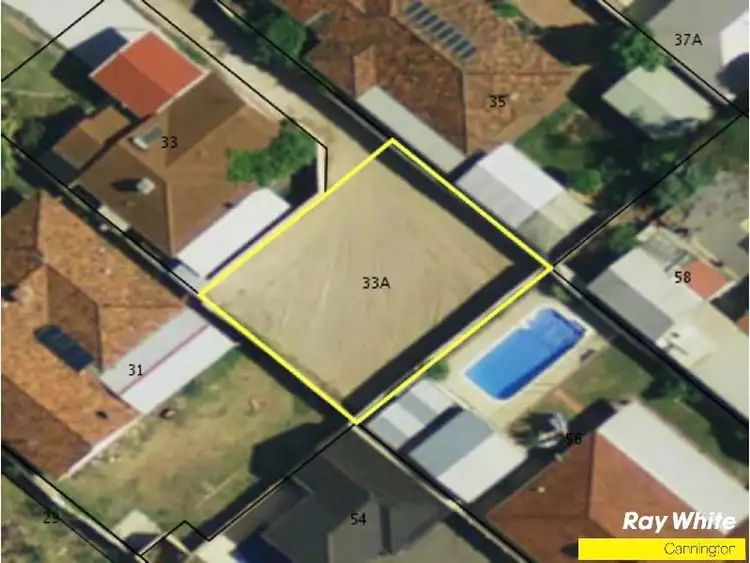 Third view of Homely land listing, 33a Clarke Street, East Cannington WA 6107