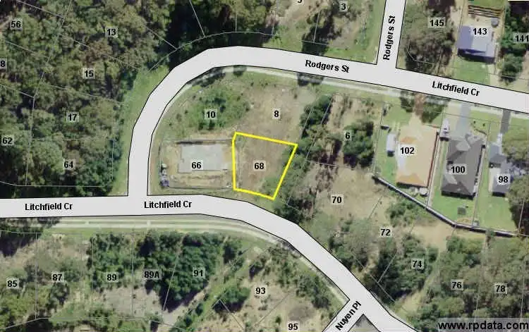 Main view of Homely land listing, 68 Litchfield Crescent, Long Beach NSW 2536