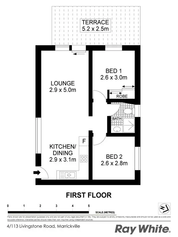 Fifth view of Homely apartment listing, 4/113 Livingstone Road, Marrickville NSW 2204