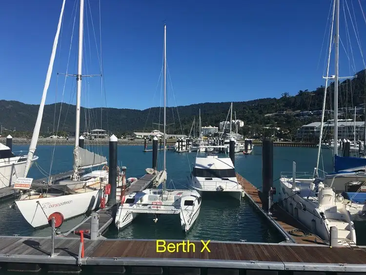 Marina Berth X Port of Airlie, Airlie Beach QLD 4802