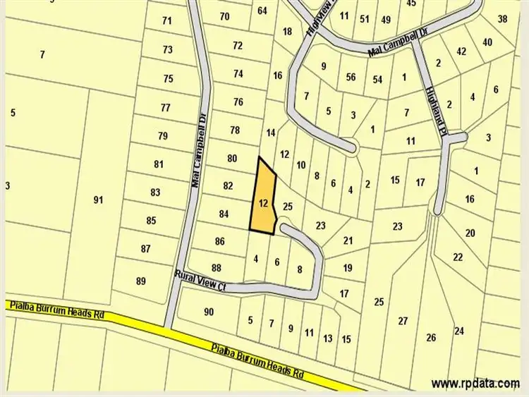 Second view of Homely land listing, 12 Rural View Drive, Craignish QLD 4655