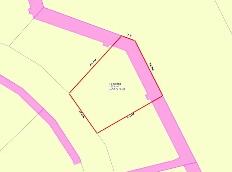 Second view of Homely land listing, 11 (Lot 104) Tomtit Avenue, Parkhurst QLD 4702