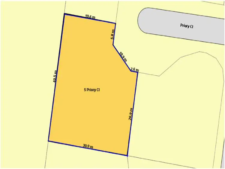 Main view of Homely land listing, 5 Priory Close, Caboolture QLD 4510