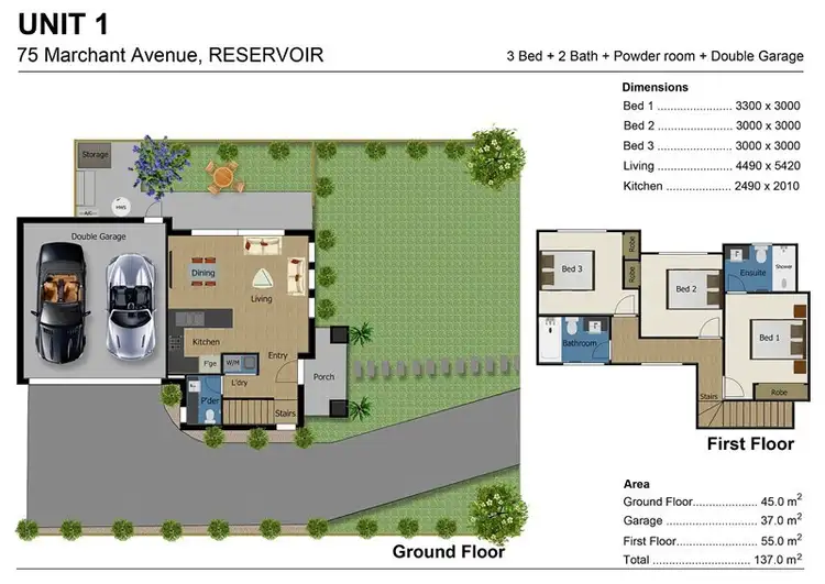 Third view of Homely townhouse listing, 3/75 Marchant Avenue, Reservoir VIC 3073