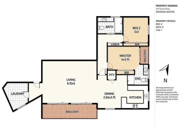 Seventh view of Homely apartment listing, 3/17 Duet Drive, Mermaid Waters QLD 4218