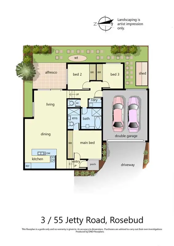 Fifth view of Homely house listing, 3/55 Jetty Road, Rosebud VIC 3939