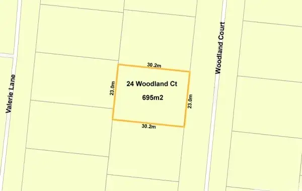 Main view of Homely land listing, 24 Woodland Court, Deeragun QLD 4818