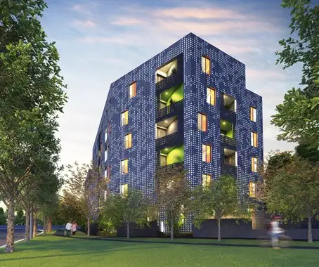 Main view of Homely apartment listing, 302/81 Cemetery Rd East, Carlton VIC 3053