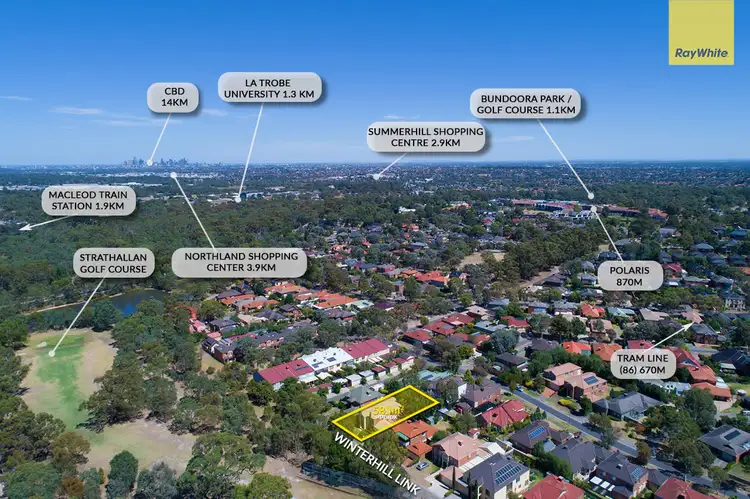 Third view of Homely house listing, 3 Winterhill Link, Bundoora VIC 3083