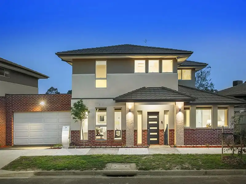 Main view of Homely townhouse listing, 2A Peter Street, Doncaster East VIC 3109