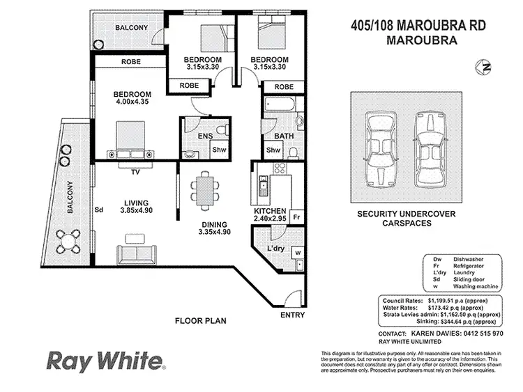 Second view of Homely apartment listing, 405/108 Maroubra Road, Maroubra NSW 2035