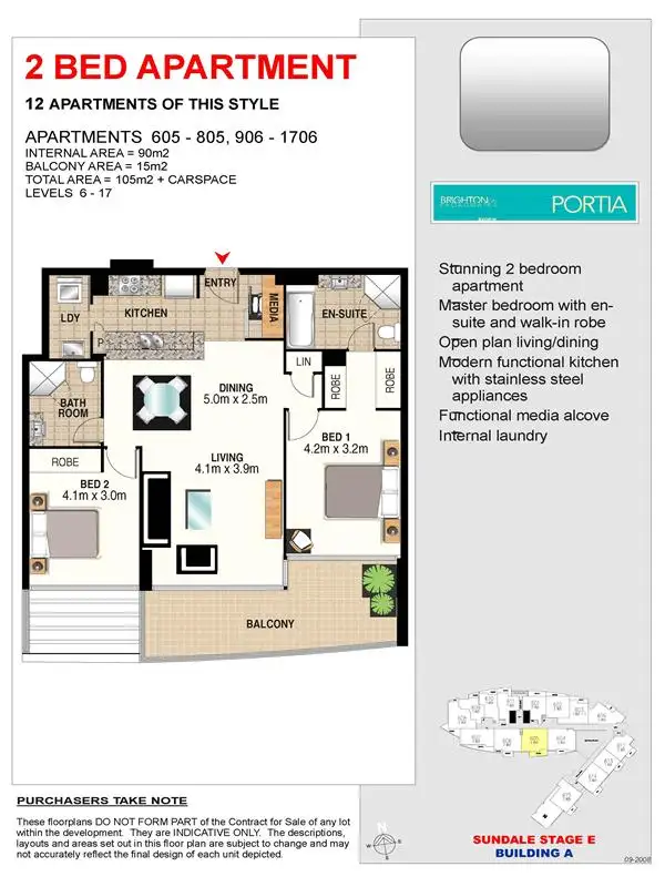 Second view of Homely apartment listing, 2 Aqua Street, Southport QLD 4215