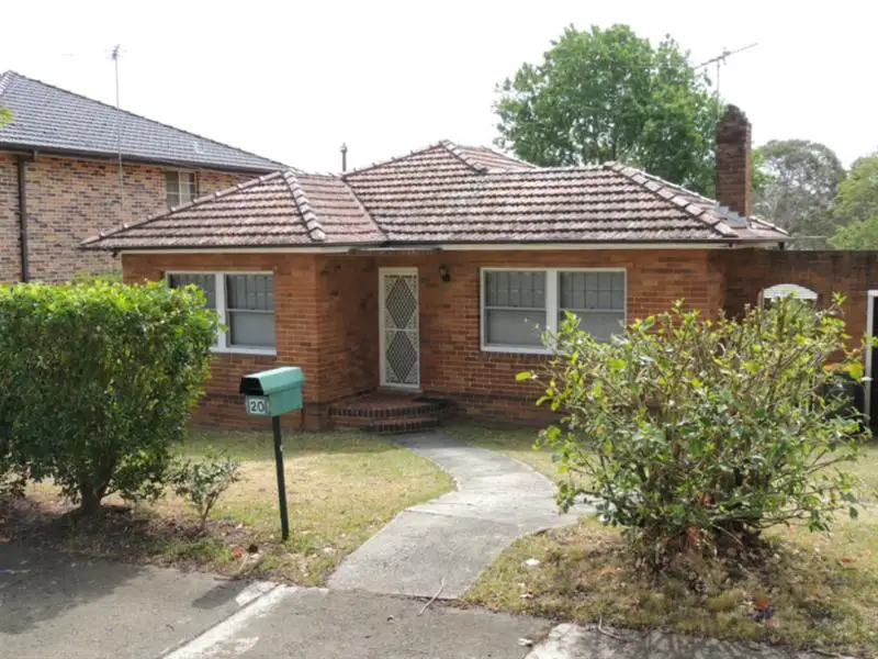 Main view of Homely house listing, 20 WOODBINE Crescent, Ryde NSW 2112