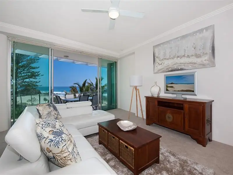 Main view of Homely apartment listing, 302 " Waves on Currumbin " 2 Tomewin Street, Currumbin QLD 4223