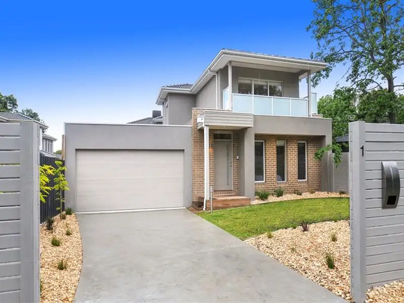 Main view of Homely house listing, 1/124 Brunswick Road, Mitcham VIC 3132