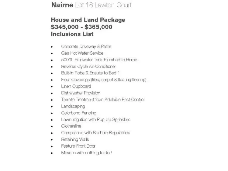 Sixth view of Homely house listing, Lot 18 Lawton Court, Nairne SA 5252
