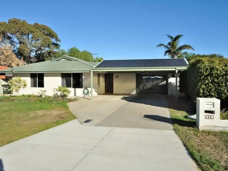 Main view of Homely house listing, 36 Bates Way, Warnbro WA 6169