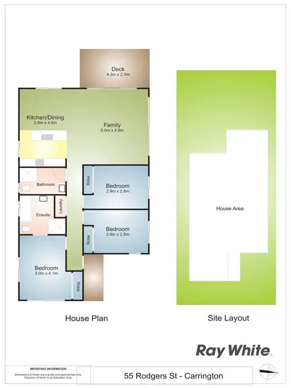 Second view of Homely house listing, 55 Rodgers Street, Carrington NSW 2294