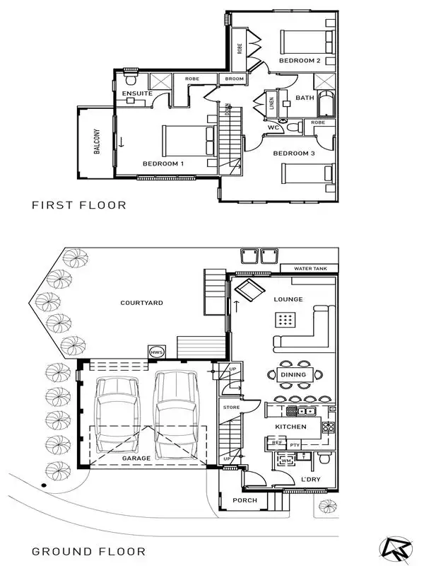 Third view of Homely townhouse listing, 1-4/12 Queen Street, Warners Bay NSW 2282