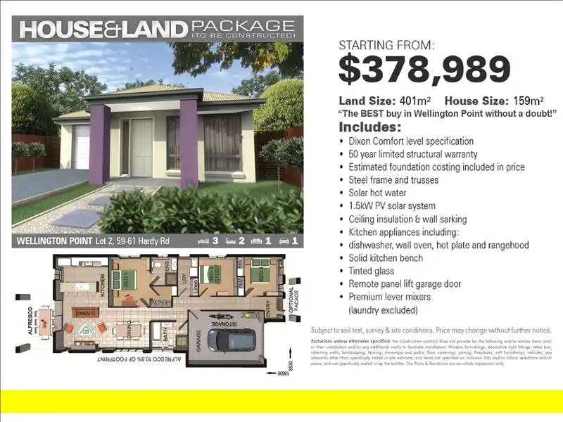 Main view of Homely house listing, Lot 3, 59-61 Hardy Road, Wellington Point QLD 4160