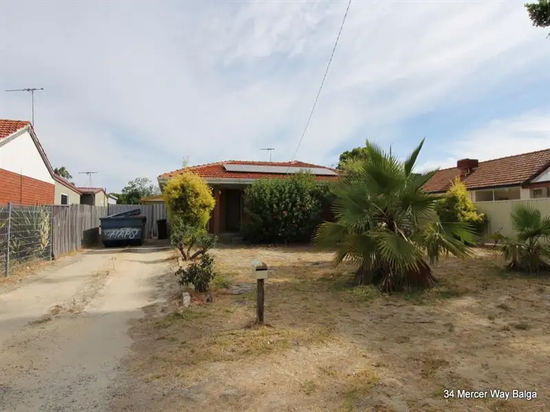 Main view of Homely house listing, 34 Mercer Way, Balga WA 6061