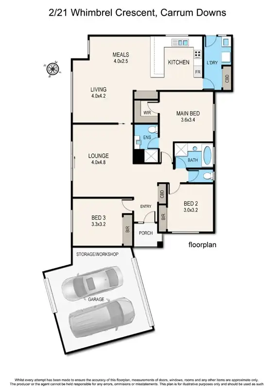 Third view of Homely house listing, 2/21 Whimbrel Crescent, Carrum Downs VIC 3201