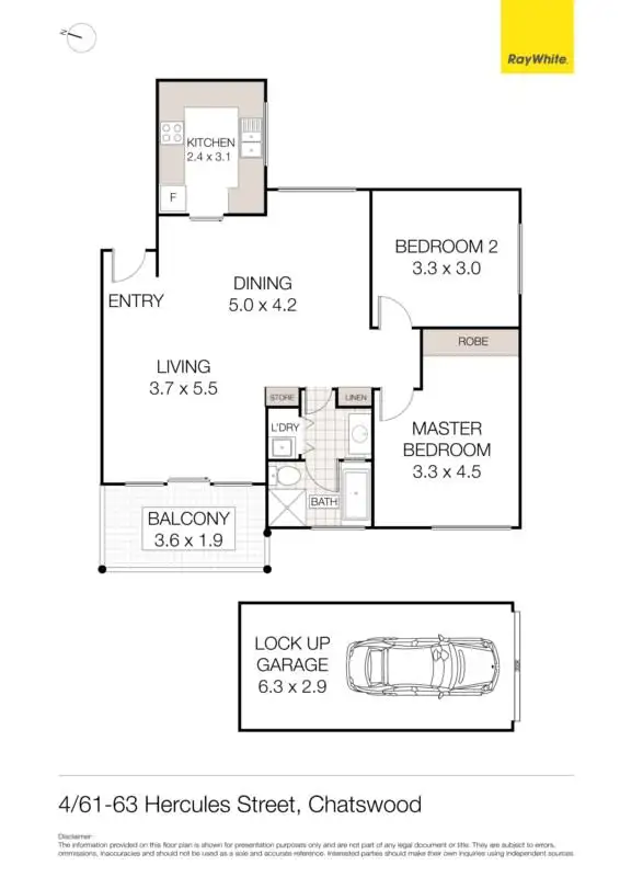 Seventh view of Homely unit listing, 4/61-63 Hercules Street, Chatswood NSW 2067