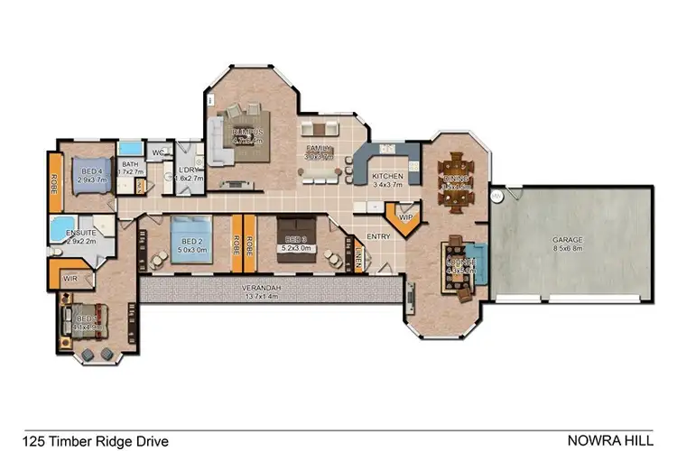 Second view of Homely house listing, 125 Timber Ridge Drive, Nowra Hill NSW 2540