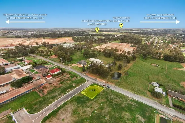 Third view of Homely land listing, Lot 4 Schofields Farm Road, Schofields NSW 2762