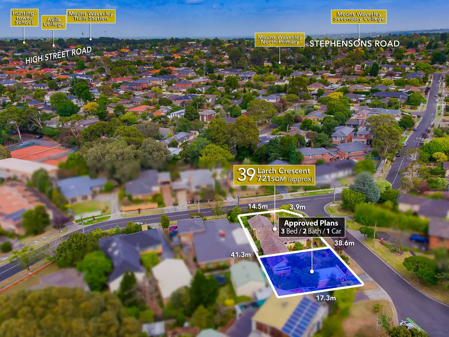Main view of Homely house listing, 39 Larch Crescent, Mount Waverley VIC 3149