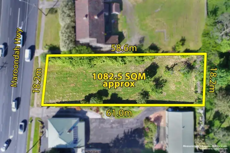 Main view of Homely land listing, 21 Maroondah Highway, Lilydale VIC 3140