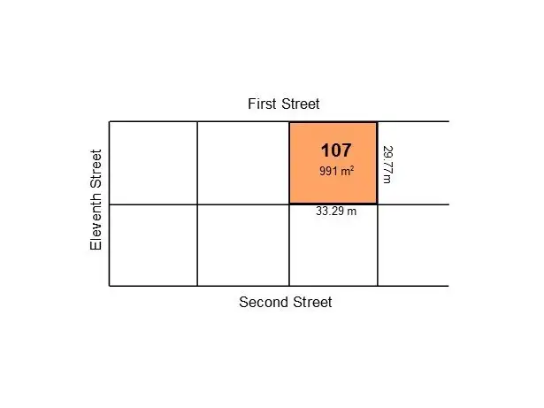 Main view of Homely land listing, Lot 107, 6 First Street, Kingston Se SA 5275