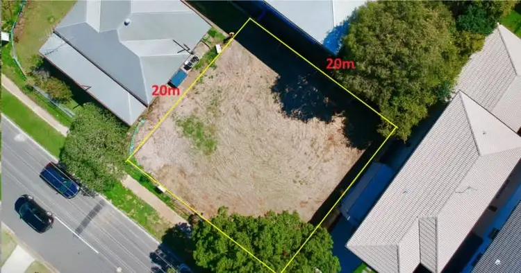 Main view of Homely land listing, 45 Peranga Street, Manly QLD 4179
