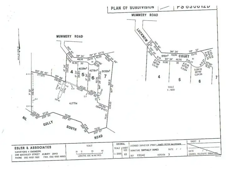 Third view of Homely land listing, LOT 7 LUCKNOW Court, Myrtleford VIC 3737