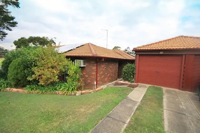 Main view of Homely villa listing, 27 Second Avenue, Macquarie Fields NSW 2564