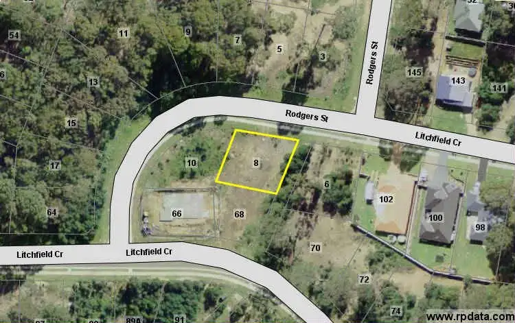 Main view of Homely land listing, 8 Rodgers Street, Long Beach NSW 2536