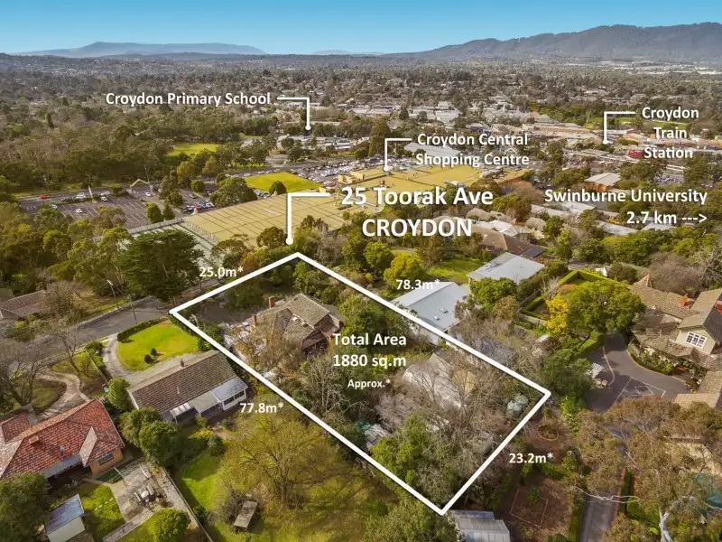 Main view of Homely house listing, 25 Toorak Avenue, Croydon VIC 3136