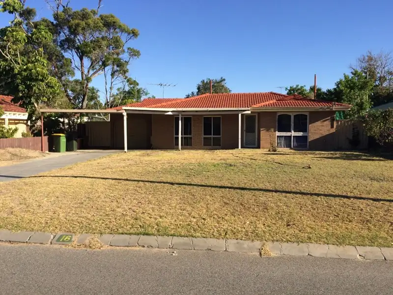 Main view of Homely house listing, 16 Bardoc Court, Hillman WA 6168