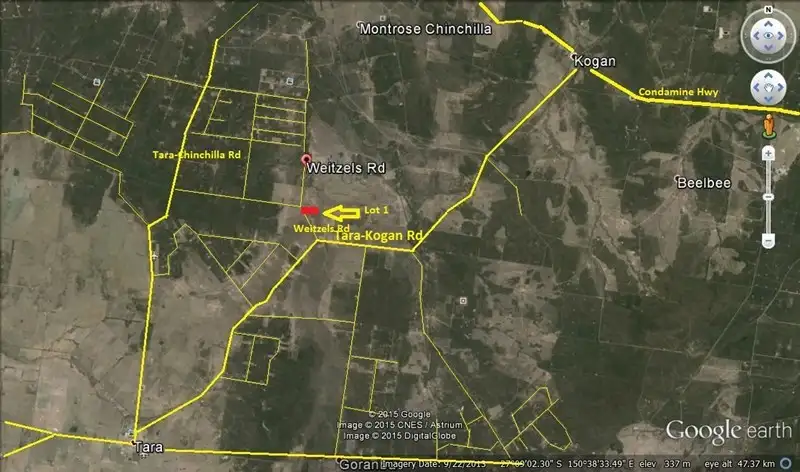 Main view of Homely land listing, Lot 1 Weitzels Road, Tara QLD 4421