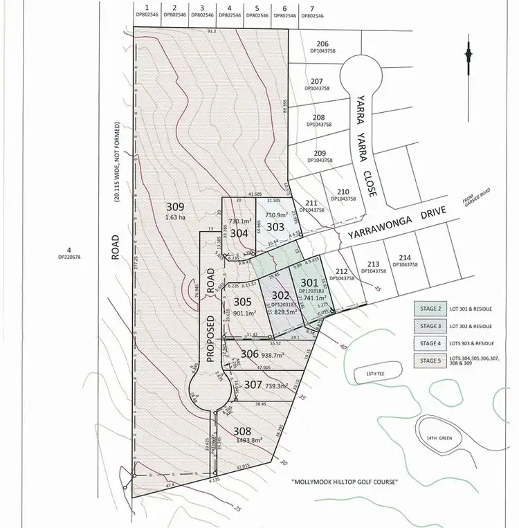 Third view of Homely land listing, Lot 303 Yarrawonga Drive, Mollymook NSW 2539