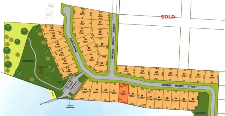 Main view of Homely land listing, Lot 40 George Mason Street, Wellington East SA 5259