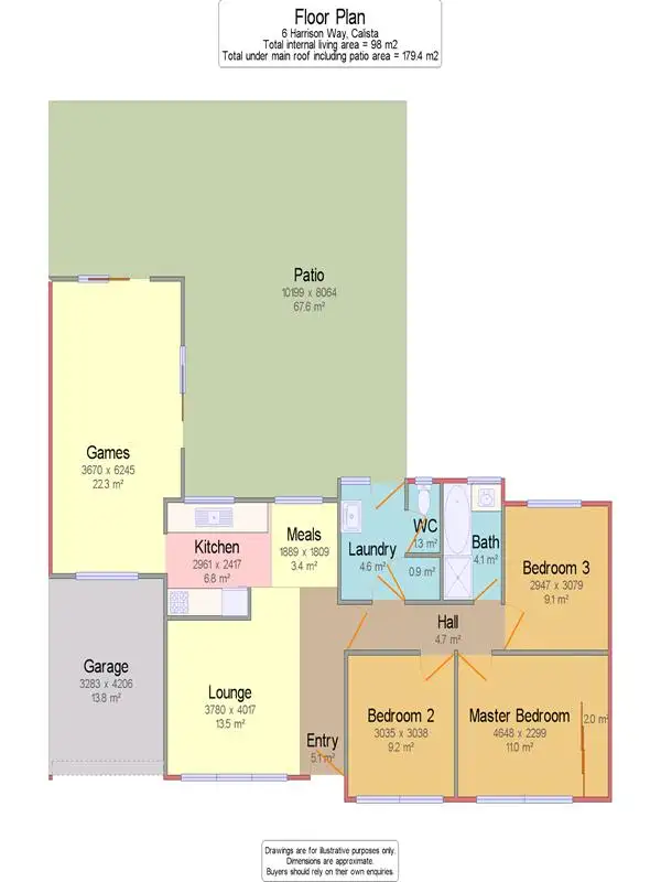 Sixth view of Homely house listing, 6 Harrison Way, Calista WA 6167